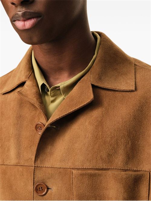 Suede Overshirt AMI PARIS | USH826LH0059236